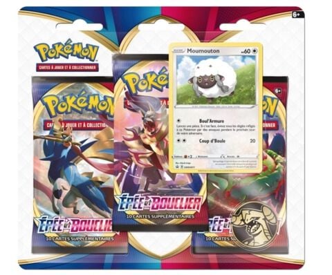 Booster - Pokemon - Pack 3 Boosters - Février 2020